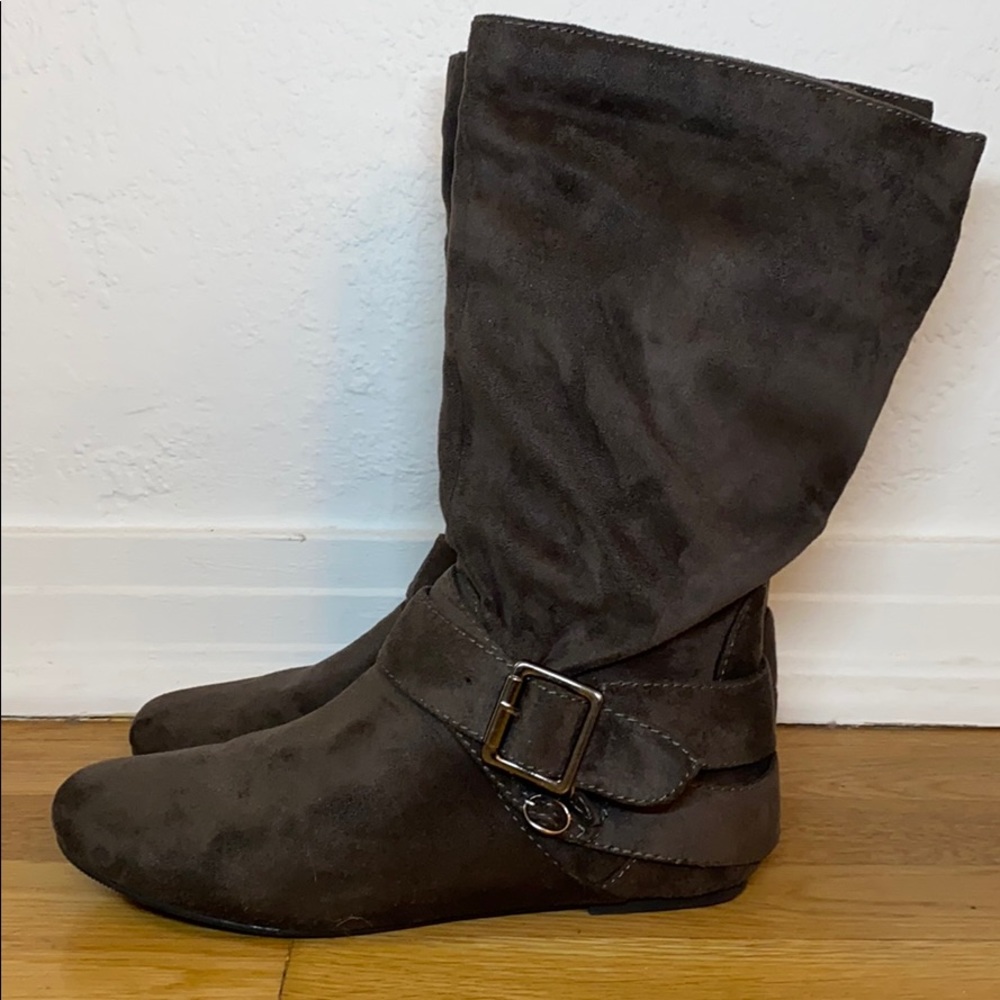 SODA BOOTS - 8.5M Gray suede - Picture 6 of 7
